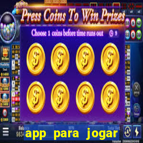 app para jogar jogo do bicho